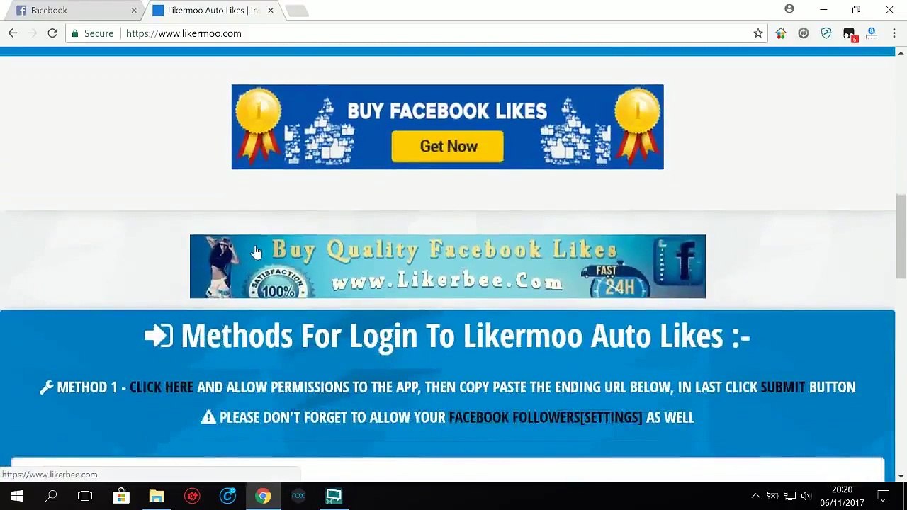Likermoo How to use Website Tutorial