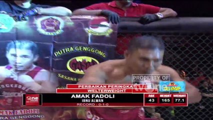 Amak Fadoli vs Christian Kasino - One Pride MMA