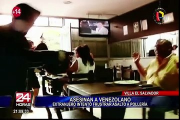 VES: asesinan a venezolano que intentó frustrar asalto a pollería donde trabajaba