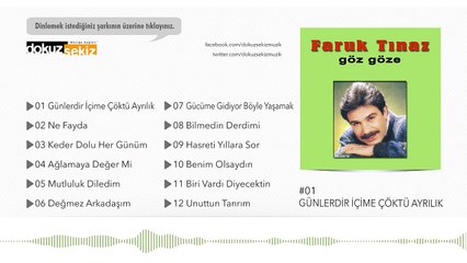 Faruk Tınaz - Günlerdir İçime Çöktü Ayrılık  (Official Audio)