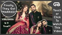 Virat kohli and anushka sharma finally got married is it true or a rumour please watch inside story.