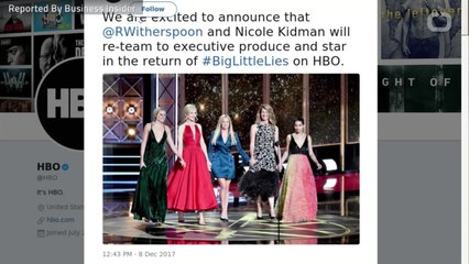 Season 2 of HBO's 'Big Little Lies' is officially happening