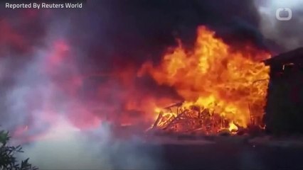 California Wildfires Grow Despite Weakening Wather