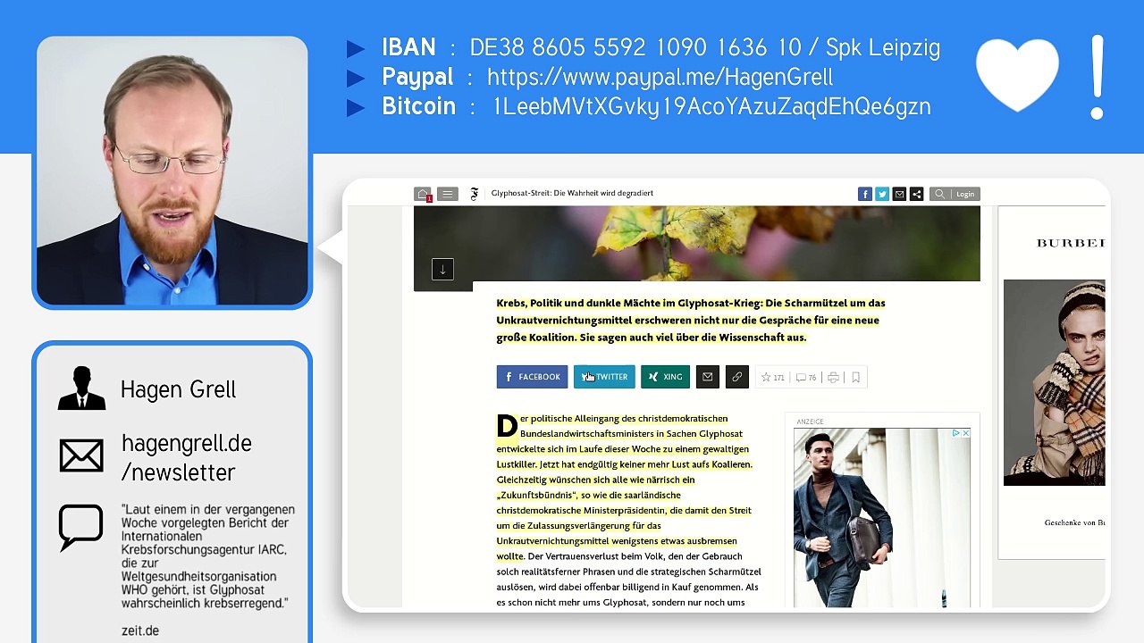 Glyphosat - das Tauziehen der Lobbys