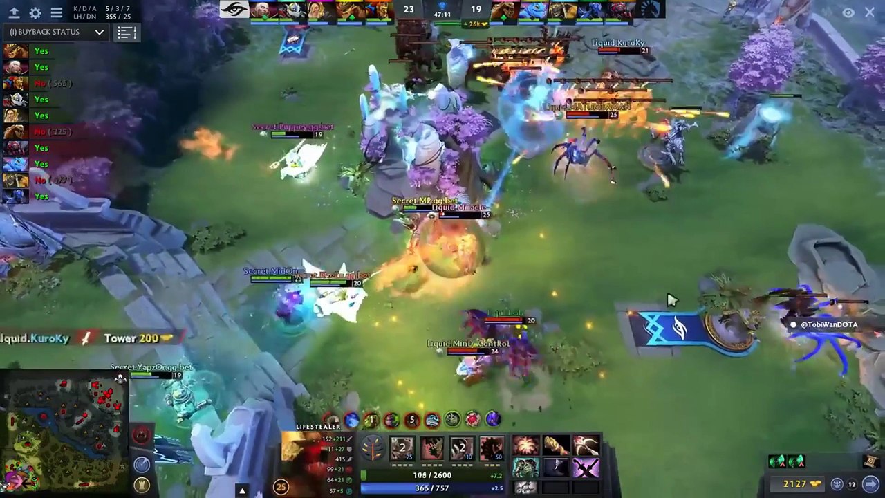 LIQUID vs SECRET - The International 7 DOTA 2