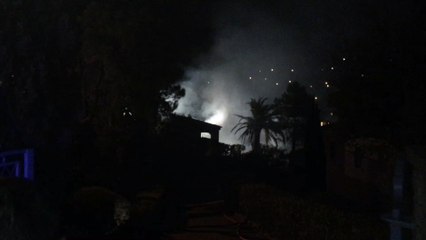 L'explosion d'une villa à Roquebrune-sur-Argens