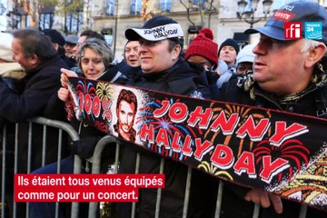 Retour en images sur la cérémonie d’hommage populaire à Johnny Hallyday