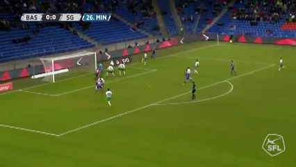 Basel 1:0 Sankt Gallen (Swiss Super League 9 Dezember 2017)