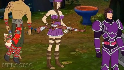 When Both Teams have a Katarina... (League of Legends Animation)