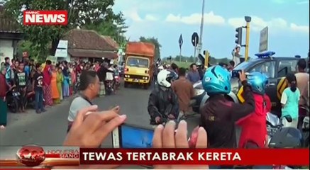 Tải video: Pengendara Motor Tewas Tertabrak di Perlintasan Kereta Api Tanpa Palang Pintu