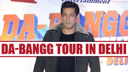 Salman Khan's Da-Bangg tour in Delhi; Watch what he has to say | FilmiBeat