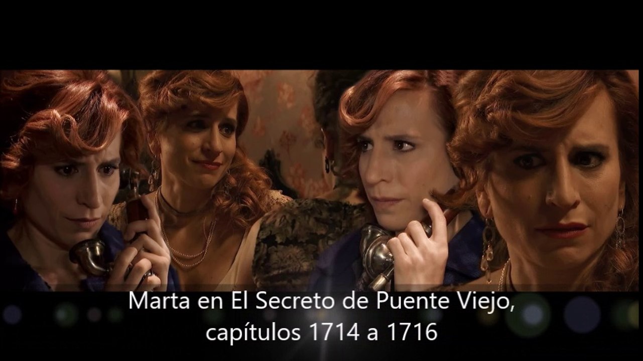 Marta en El Secreto de Puente Viejo, semana del 4 al 8 de Diciembre, capítulos 1714 a 1716