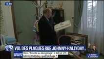 La seule rue Johnny Hallyday de France se fait voler ses panneaux 