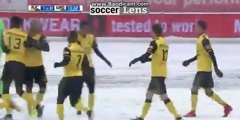 Simon Gustafson Goal HD - Roda 1-0 Groningen 10.12.2017