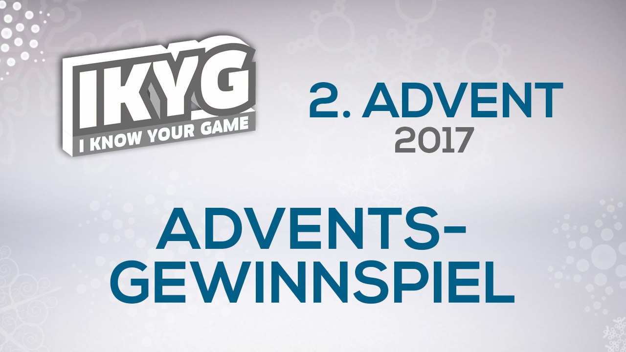 Das IKYG-Advents-Gewinnspiel 2017 - 2. Advent