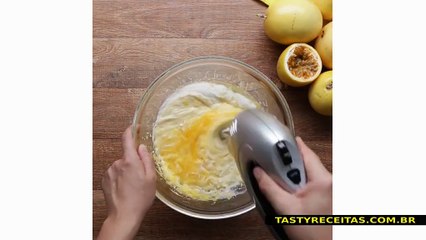 Tasty Demais - Cheesecake de maracujá