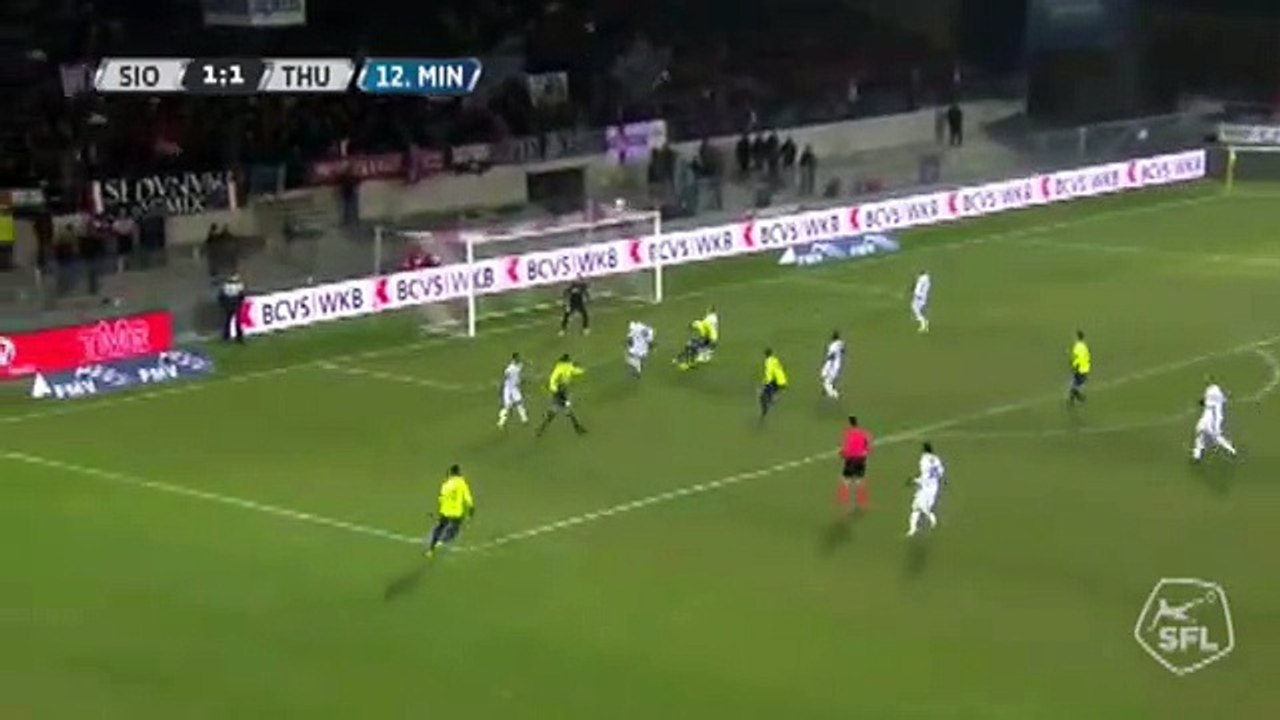 Sion 1:2 Thun (Swiss Super League 9 Dezember 2017)