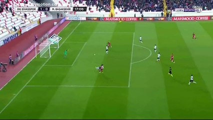 Arouna Kone Goal HD - Sivasspor 1 - 0 Basaksehir - 10.12.2017 (Full Replay)