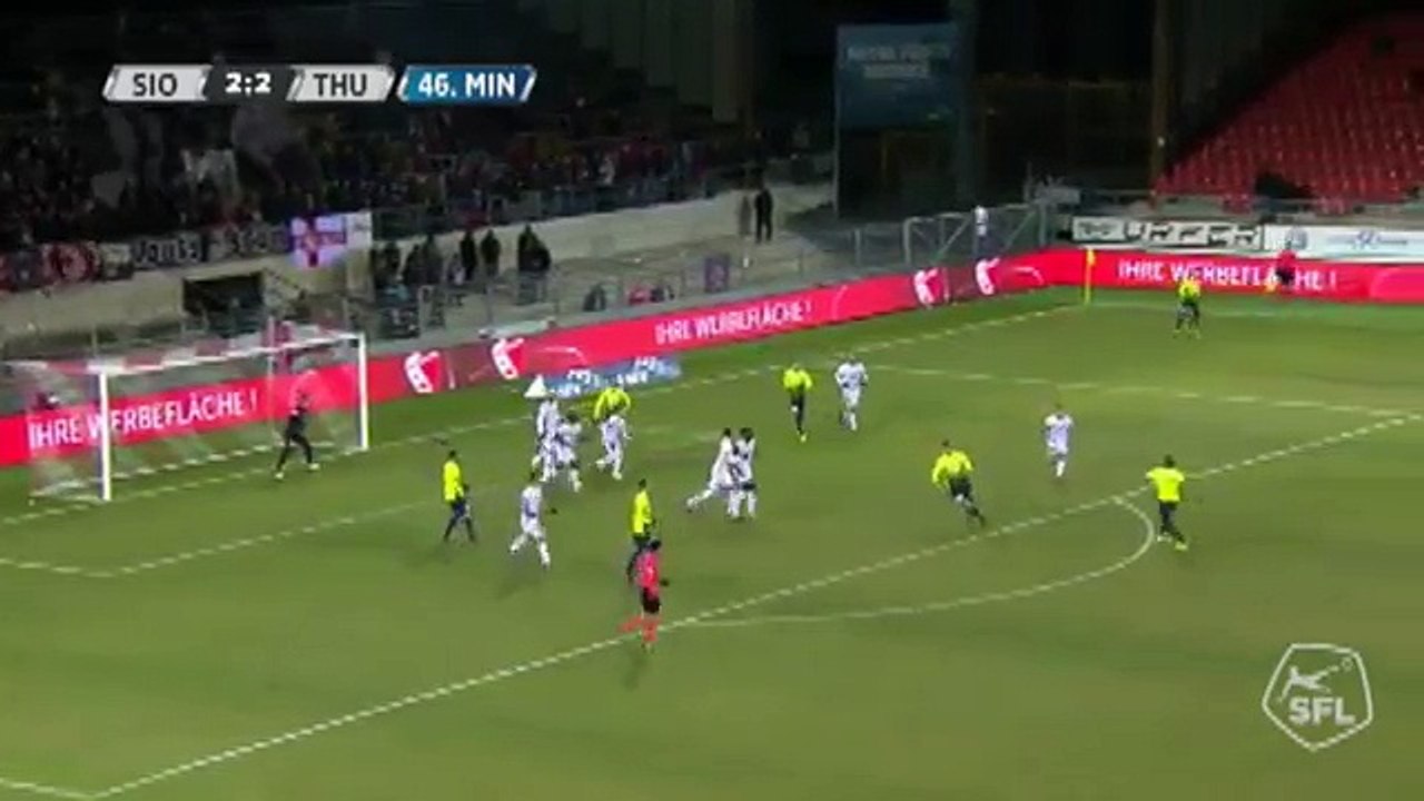 Sion 2:3 Thun (Swiss Super League 9 Dezember 2017)