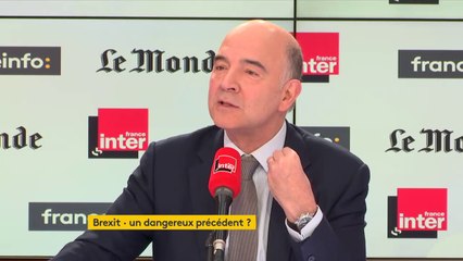 Pierre Moscovici : Après le Brexit, le risque est que la Grande Bretagne tente d'avoir une attractivité fiscale extrêmement forte"