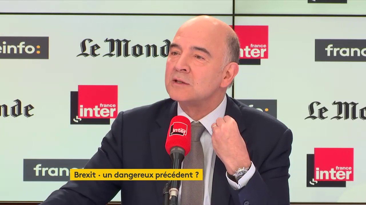 Pierre Moscovici : Après le Brexit, le risque est que la Grande Bretagne tente d'avoir une attractivité fiscale extrêmement forte"
