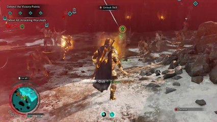 SHADOW OF WAR NO DEATHS FIRST TIME PLAYTHROUGH 190 POST-END SIEGE DEFENDING!