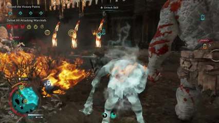 SHADOW OF WAR NO DEATHS FIRST TIME PLAYTHROUGH 193 POST-END SIEGE DEFENDING!