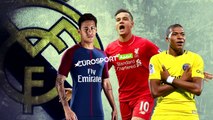 يورو بيبرز: ريال مدريد يريد التوقيع مع مبابي، نيمار، كوتينهو واويارزابال