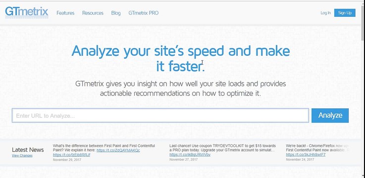 Curs SEO Timisoara-analiza viteza site gtmetrix