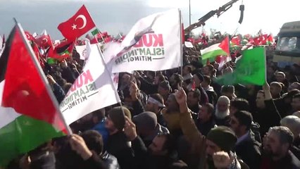 Kudüs İslam'ındır" Mitingi - Filistin'in Ankara Büyükelçisi Mustafa