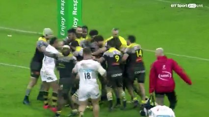 La faute d'anti-jeu stupide en fin de match d'un joueur des Wasps