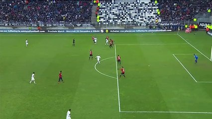 Houssem Aouar Goal HD - Amiens	1-1	Lyon 10.12.2017