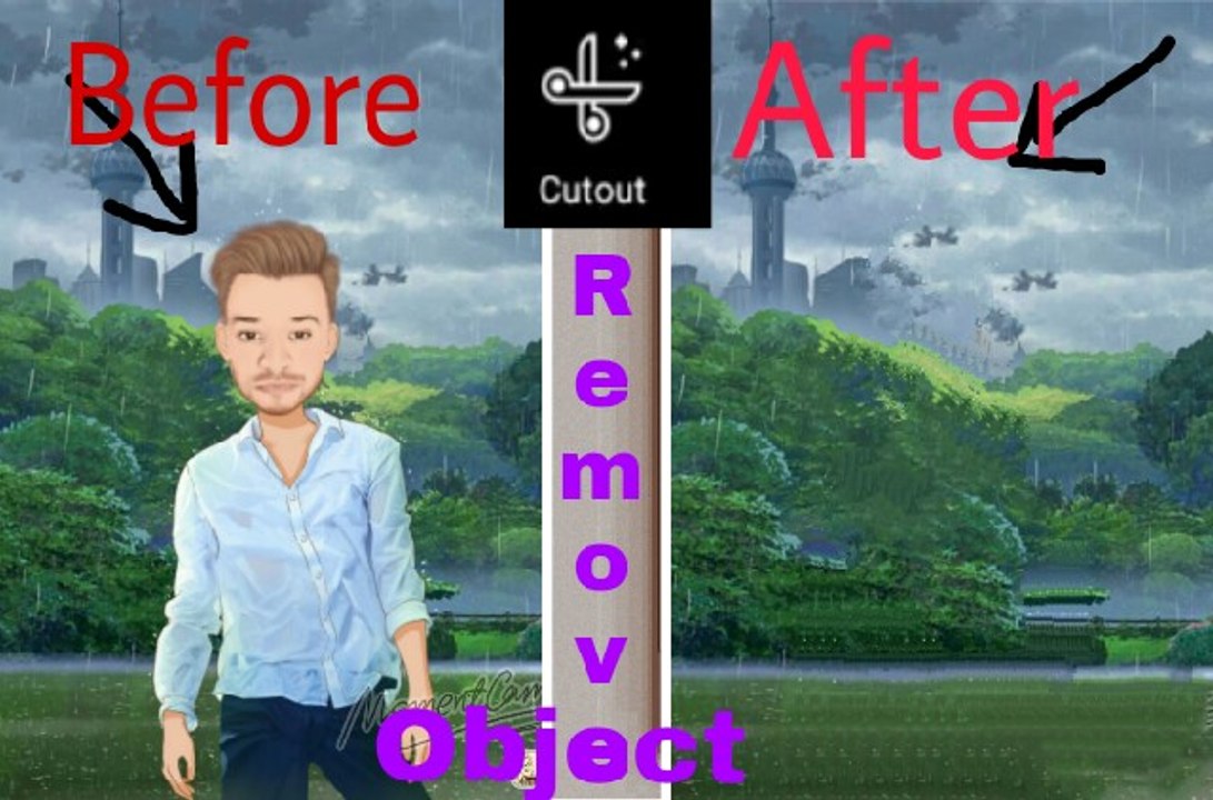 How to Remove unwanted objects from picture 2017 T