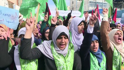 استمرار التظاهرات تنديدا بقرار ترامب في شأن القدس