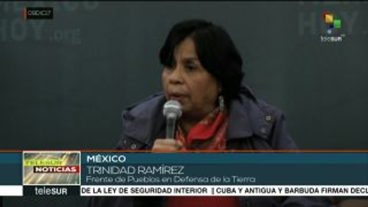 México: movimientos sociales analizan situación de despojo en el país