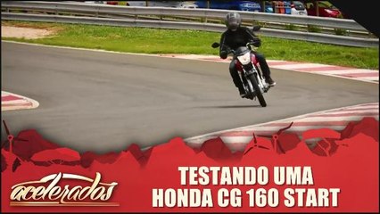 Testando a Honda CG 160 Start