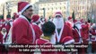 Stockholm hosts annual Santa Run