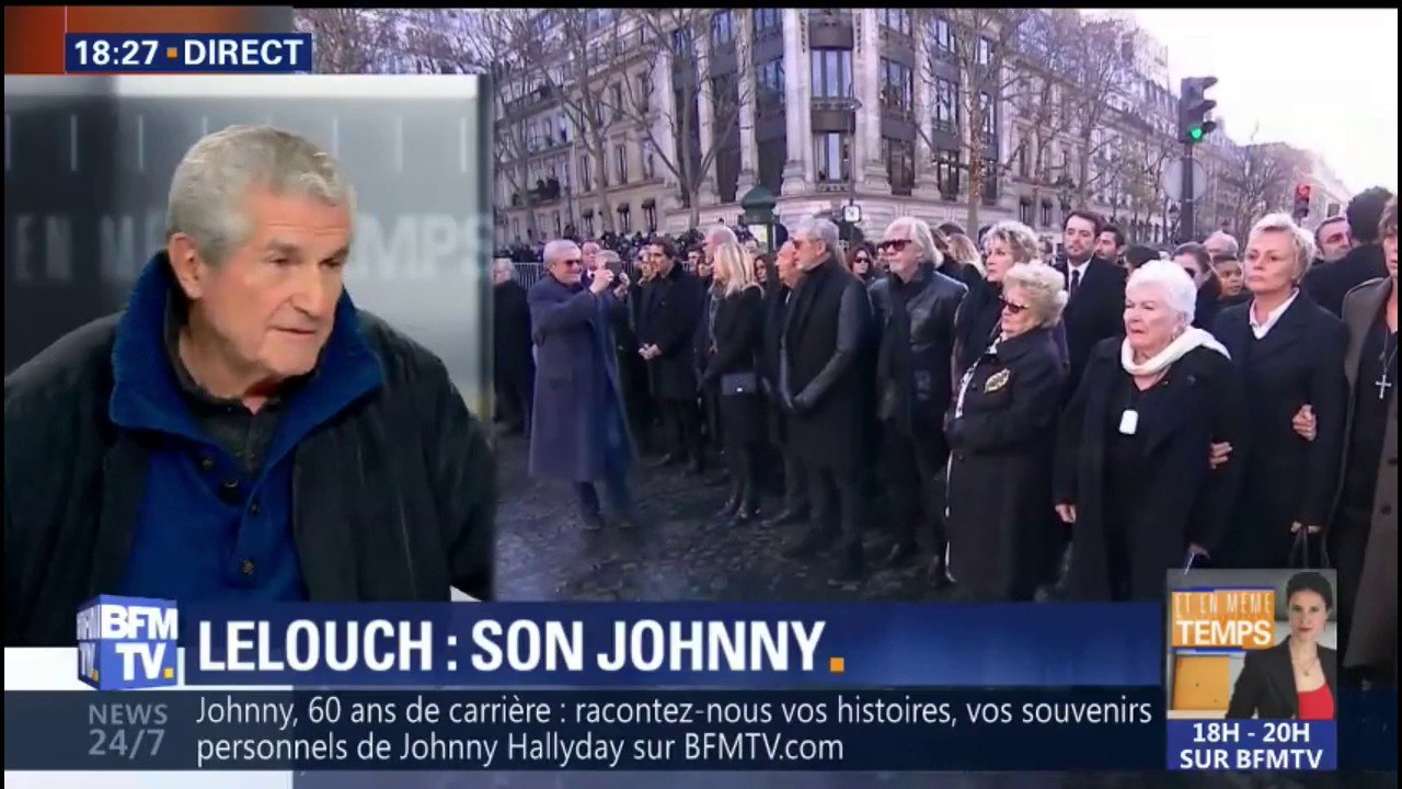 "C’était ma dernière déclaration d’amour à Johnny", Claude Lelouch répond à la polémique