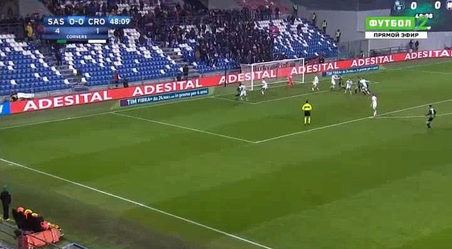 Edoardo Goldaniga Goal HD - Sassuolo	1-0	Crotone 10.12.2017