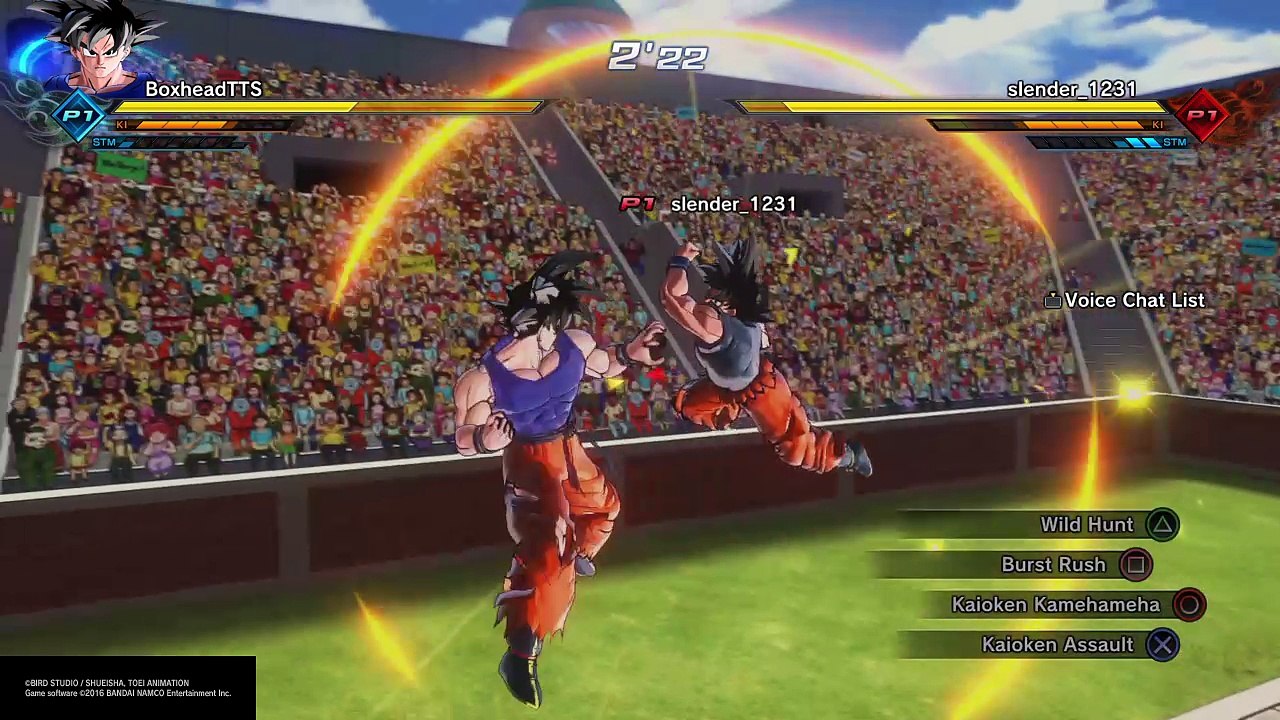 DRAGON BALL XENOVERSE 2 Goku vs Copy Goku