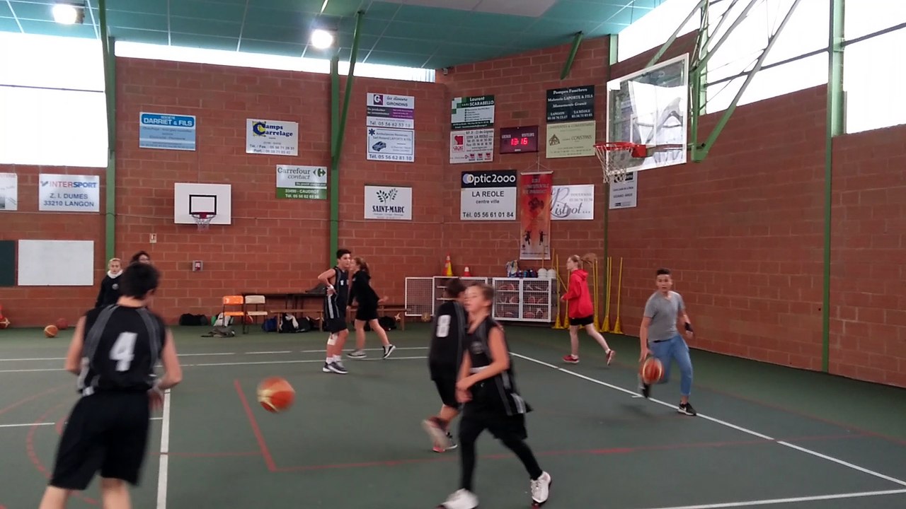 ENTRAINEMENT DES U15 CONTRE CAUDERAN