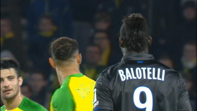Football: Balotelli curls in a beauty to send Nice ahead against Nantes