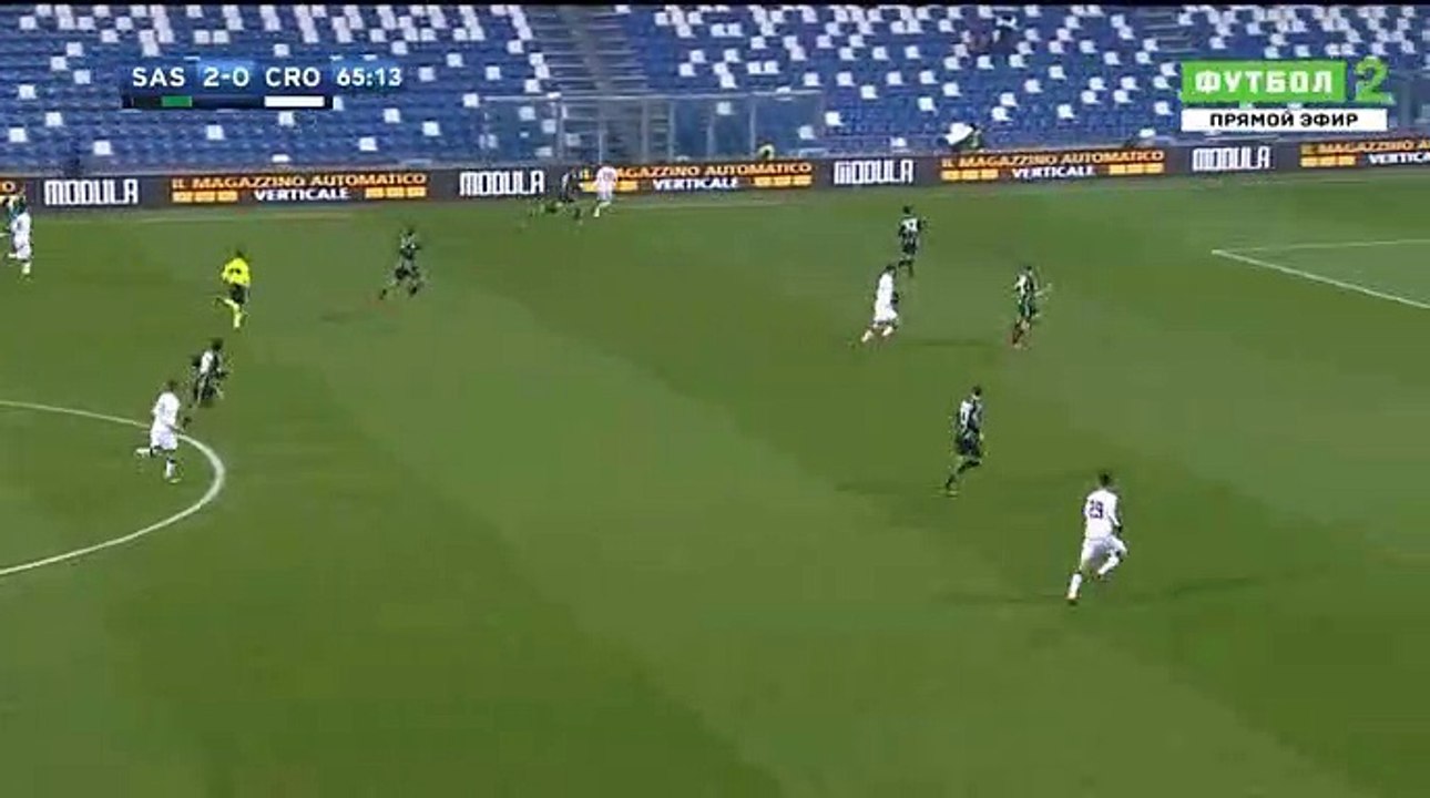 Ante Budimir Goal HD - Sassuolo	2-1	Crotone 10.12.2017