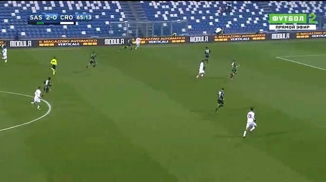 Ante Budimir Goal HD - Sassuolo	2-1	Crotone 10.12.2017