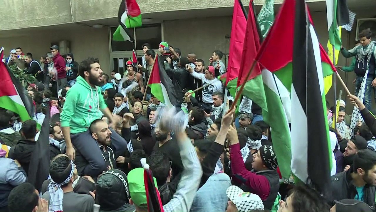 Scharfer Protest gegen Israel und Trumps Jerusalem-Entscheidung