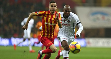 Beşiktaş, Kayseri Engelini Aşamadı: 1-1