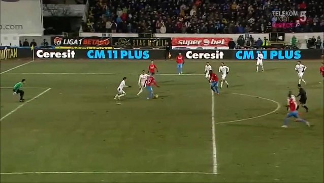 0-1 Harlem Gnohéré Goal Romania Divizia A - 10.12.2017 FC Botosani 0-1 Steaua Bucuresti