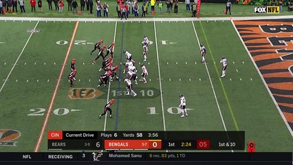 Andy Dalton completes perfectly timed pass to Brandon LaFell for a TD