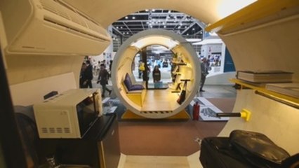 "Casas-tubería", la alternativa a los altos precios del suelo en Hong Kong