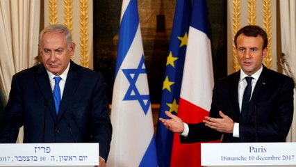 Presidente de França faz apelo à paz ao primeiro-ministro de Israel
